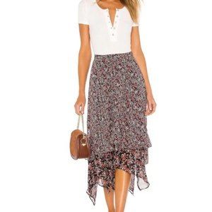 Free People 'Zuma Drippy Ruffle Skirt Size 6 NWOT